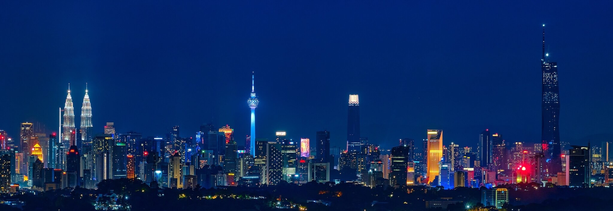 Kuala Lumpur Skyline at Night