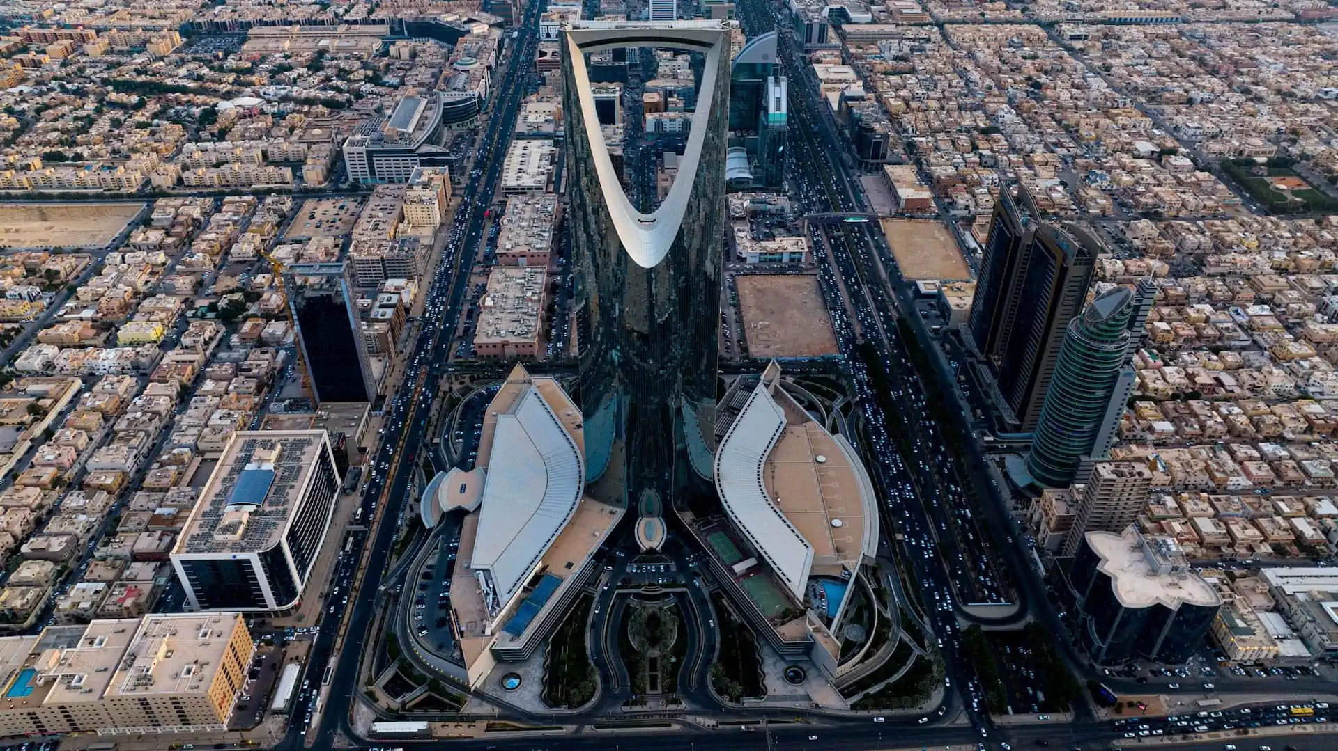 Kingdom Centre Tower in Riyadh